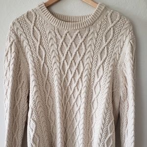 JCREW Cable- Knit Sweater